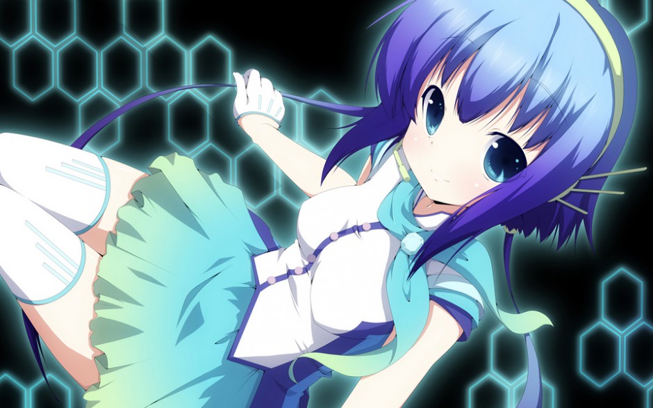 动漫可爱少女精美图片高清素材