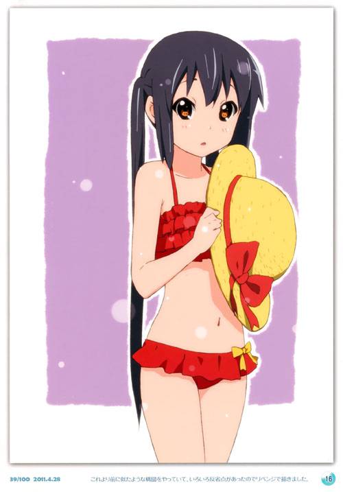 萌系小美女泳装迷人图集