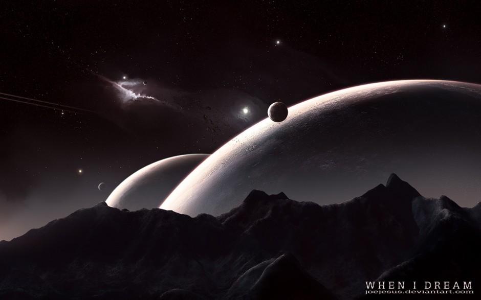 高清超酷太空唯美星球桌面壁纸
