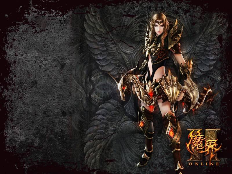 网络游戏《魔界2》暗黑风格画面