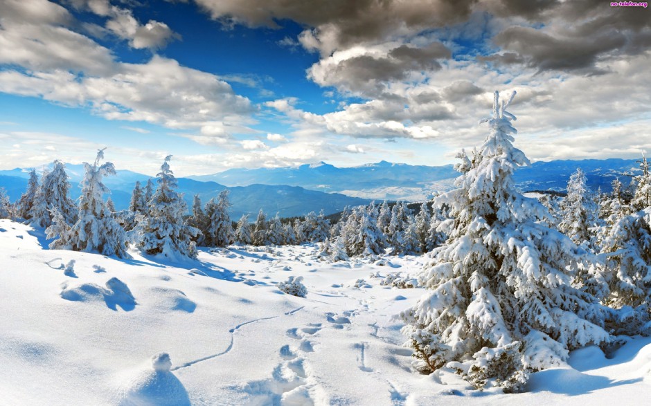 高清雪景唯美壁纸图片