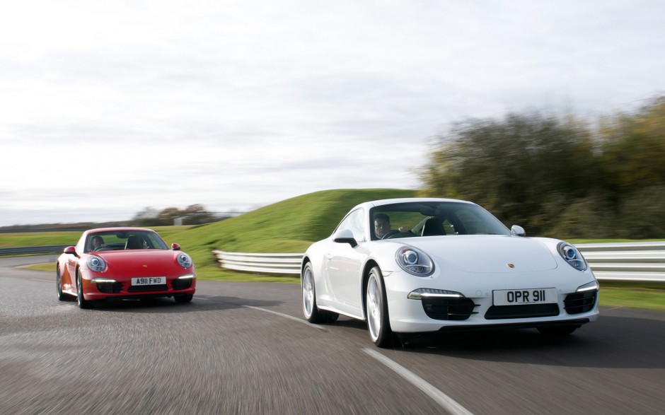 保时捷911 Carrera双子汽车高清图片