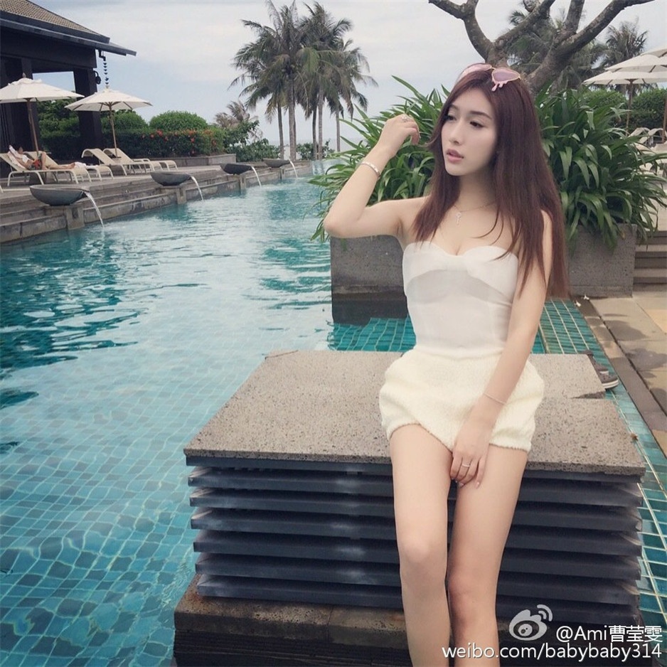 平面模特曹莹雯Ami微博私房美图