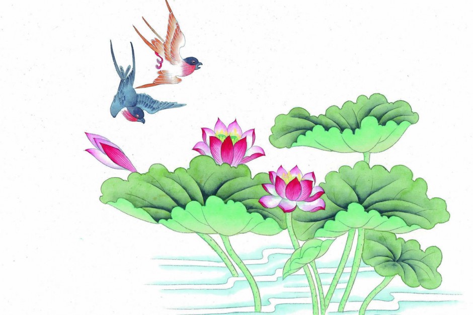 精美工笔花鸟画高清壁纸大全