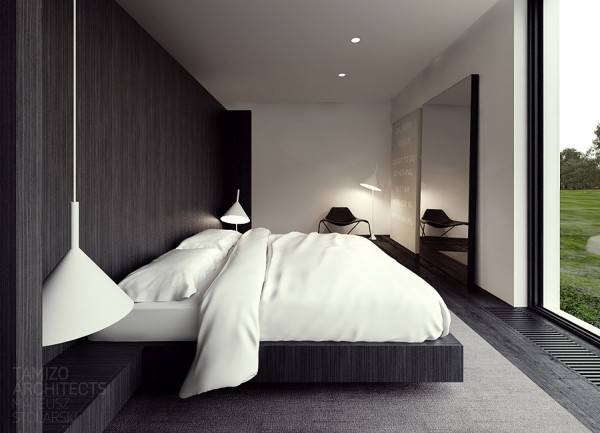 黑白色个性简约高级公寓展示