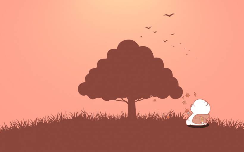 可爱的胖胖小囧熊高清电脑壁纸