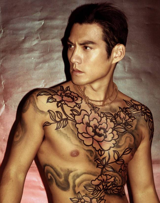 中国帅哥时尚潮流纹身图案欣赏