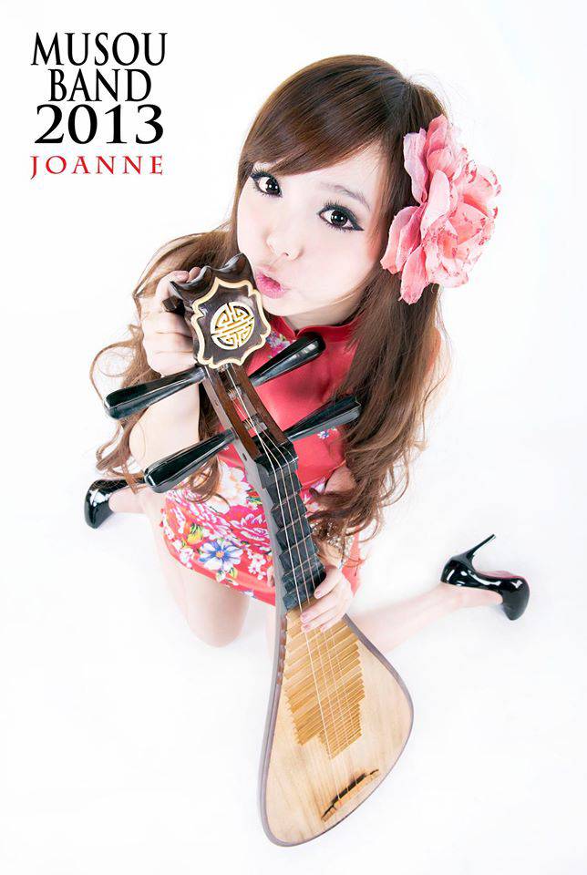 音乐美少女丘涵Joanne尽显文艺小清新图片
