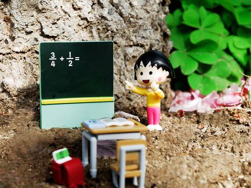 小丸子卖萌可爱图片素材