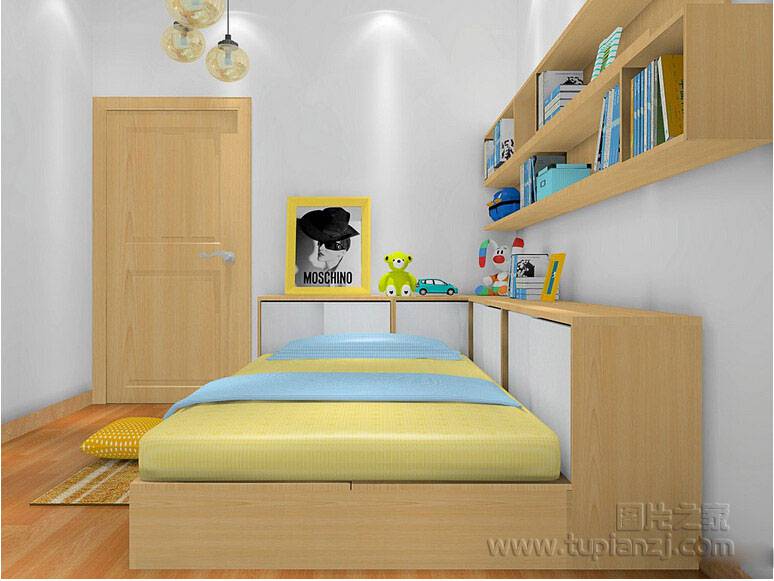 可爱时尚的儿童卧室装修效果图欣赏