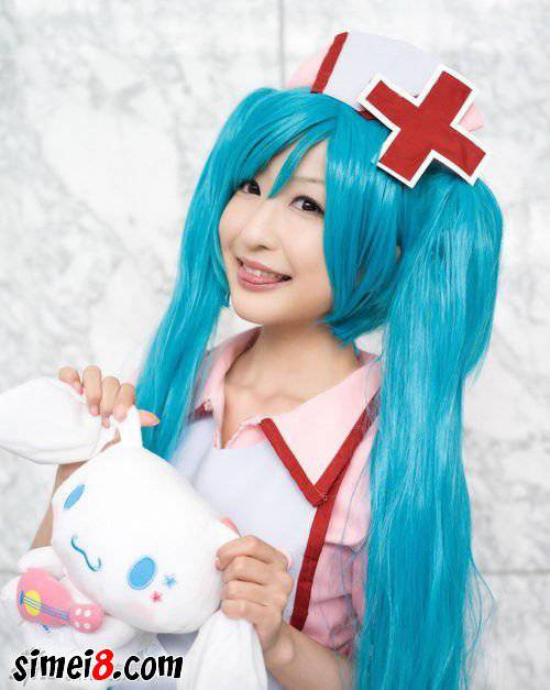 超萌的真人cosplay初音图片