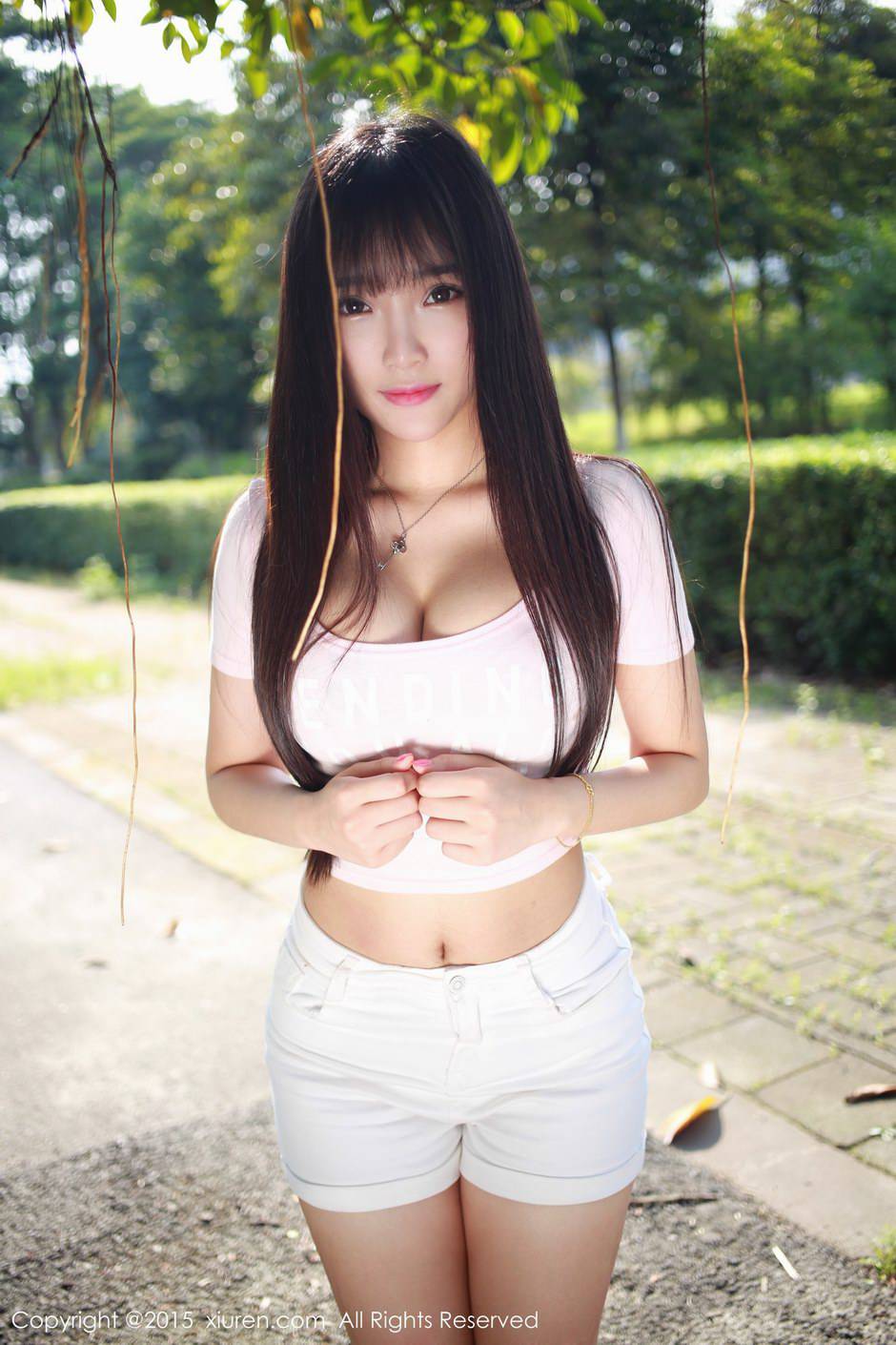 秀人网清纯少女夏瑶baby唯美户外写真