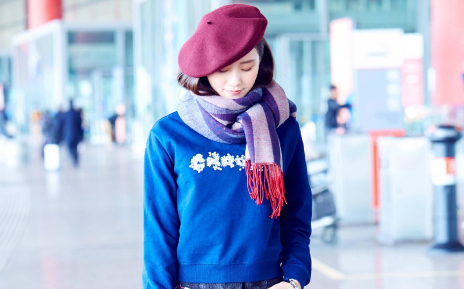 刘诗诗巴黎时装周精美图片壁纸