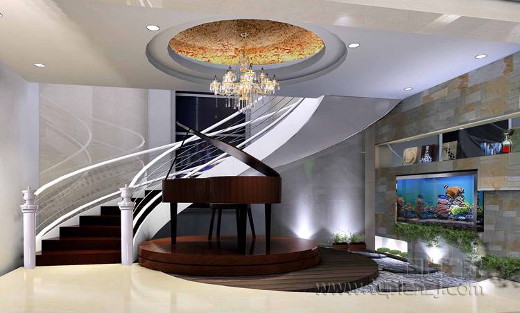 时尚创意十足的楼梯装修效果图