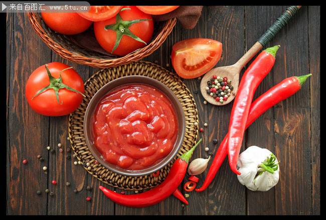 自制番茄酱的食材图片