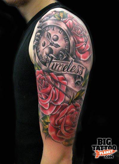 漂亮艺术纹身 个性的手臂纹身唯美图案
