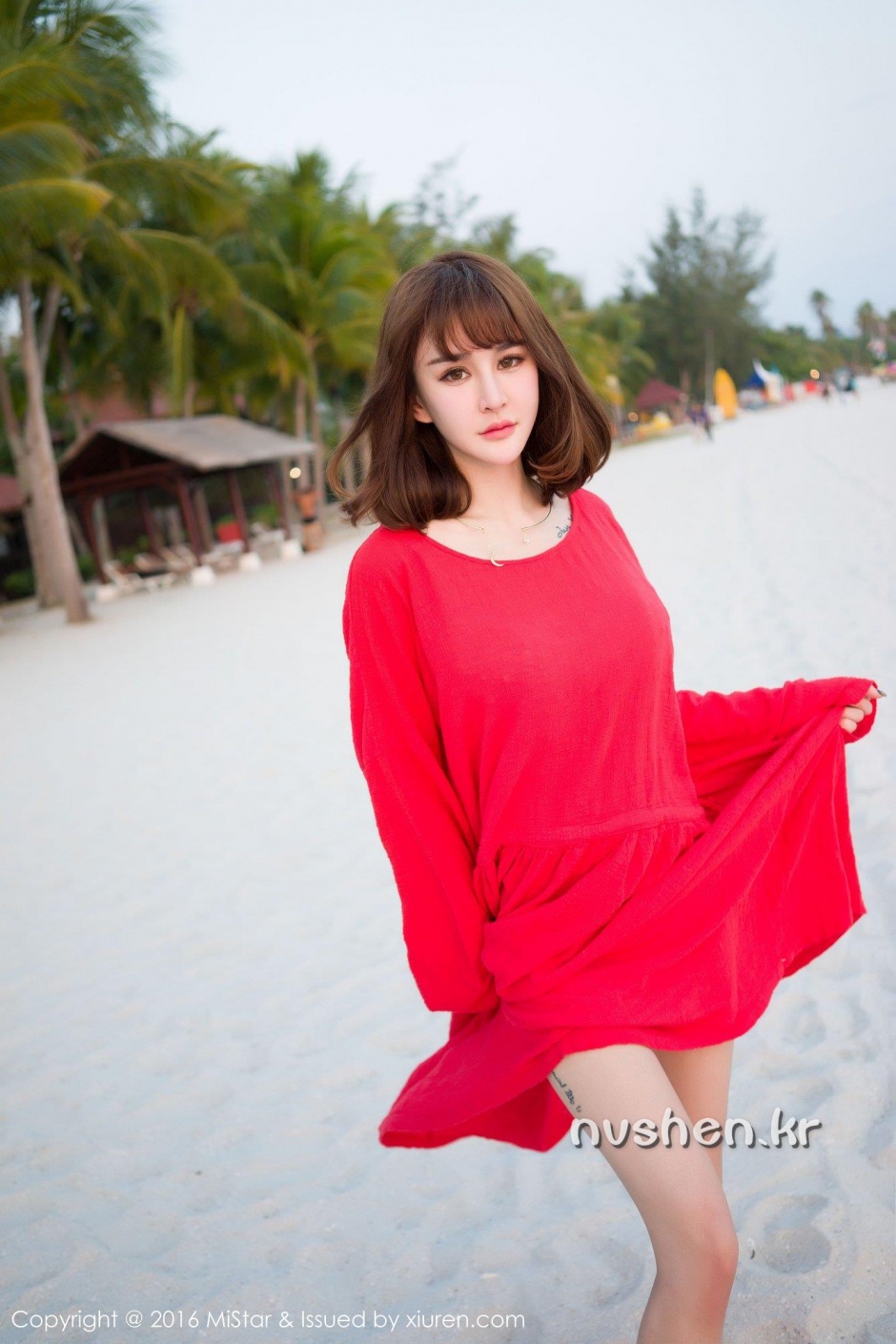 白嫩美女Cheryl青树夏日清凉诱惑高清写真