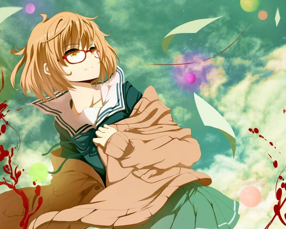 ps手绘动漫栗山未来精彩图片