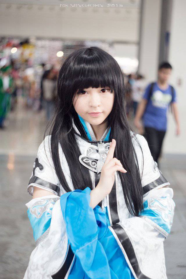 南宁动漫展个性少女cosplay原图