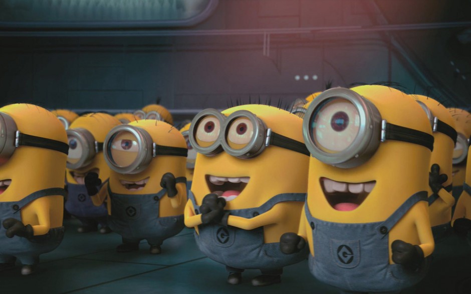 搞怪的小黄人精美动漫图片