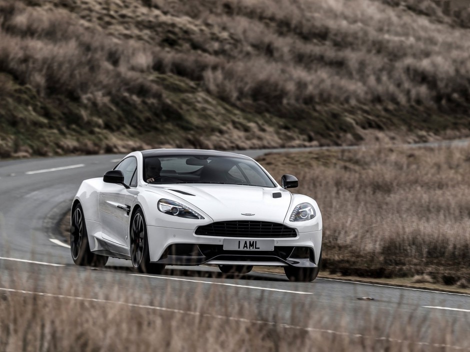 阿斯顿马丁Vanquish Carbon碳白色汽车壁纸