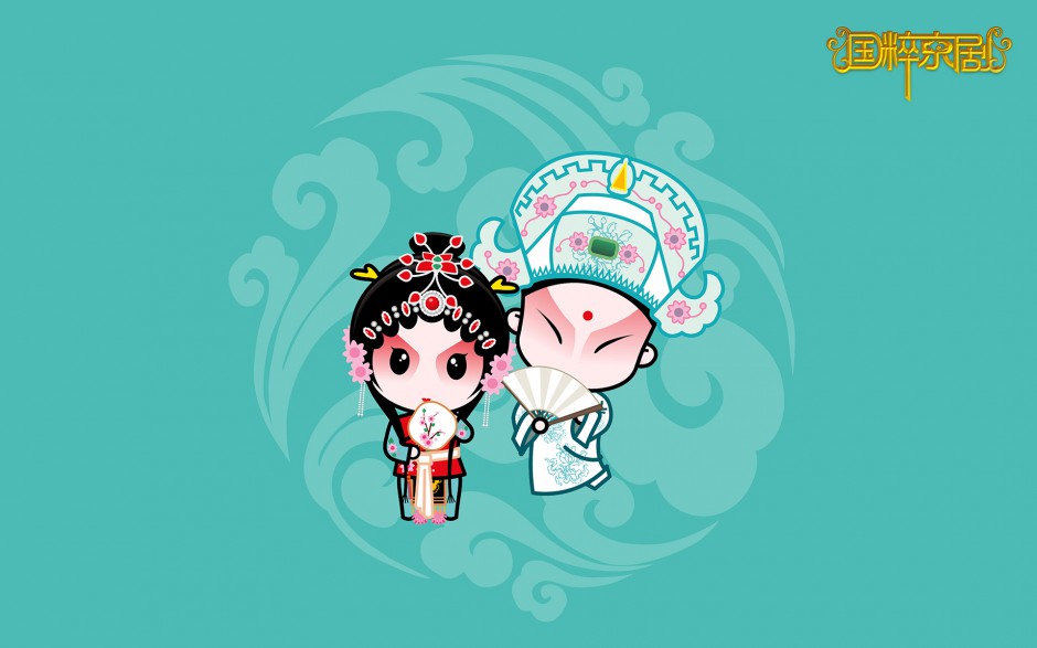 卡通动漫国粹京剧图片大全可爱