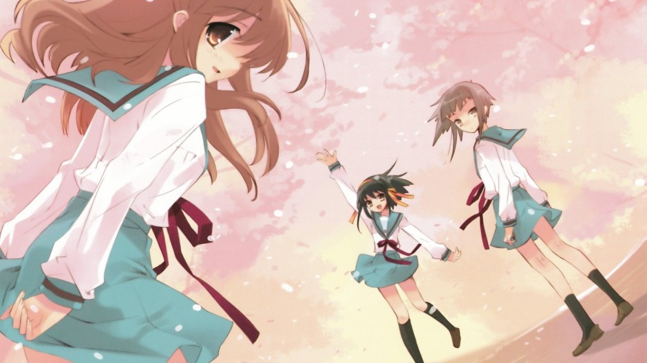 凉宫春日动漫美女被看光图片