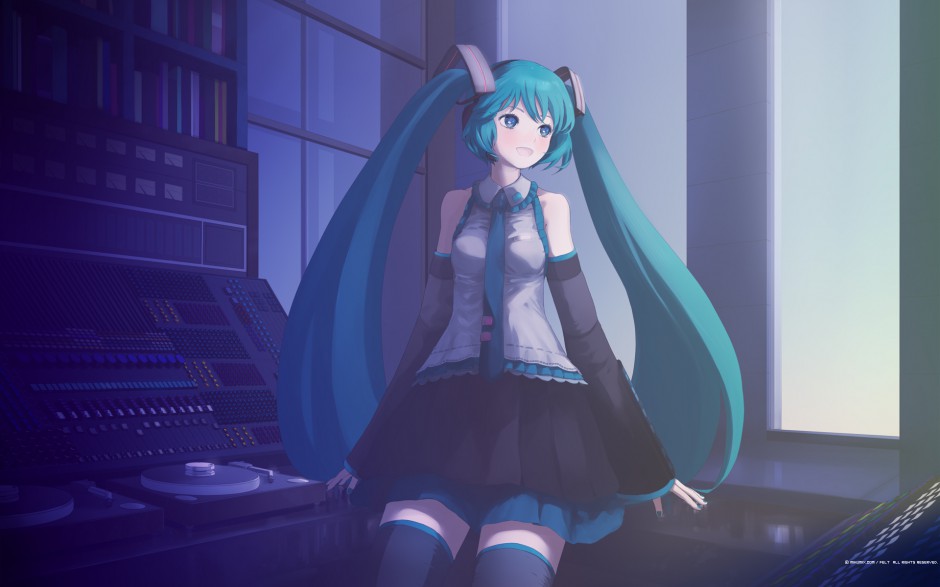 h唯美动漫图片初音未来