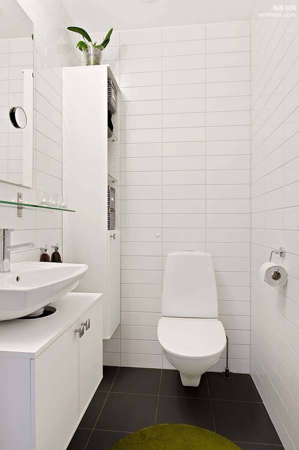 复式小公寓清新简约装修效果图敞亮优雅