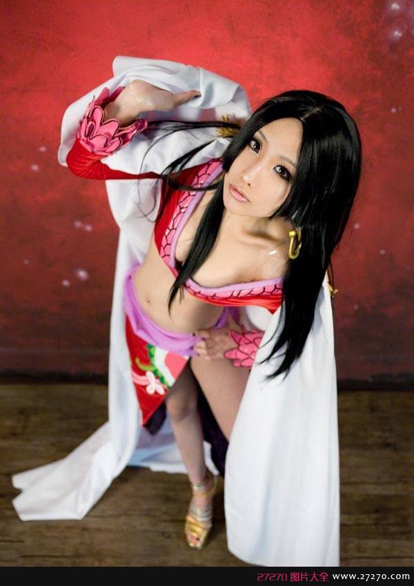 海贼王汉库克“波后”美女神级Cosplay