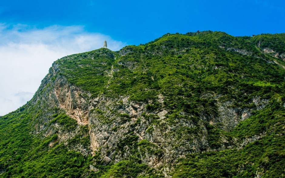 桌面壁纸高清护眼 重庆巫峡山山水风情