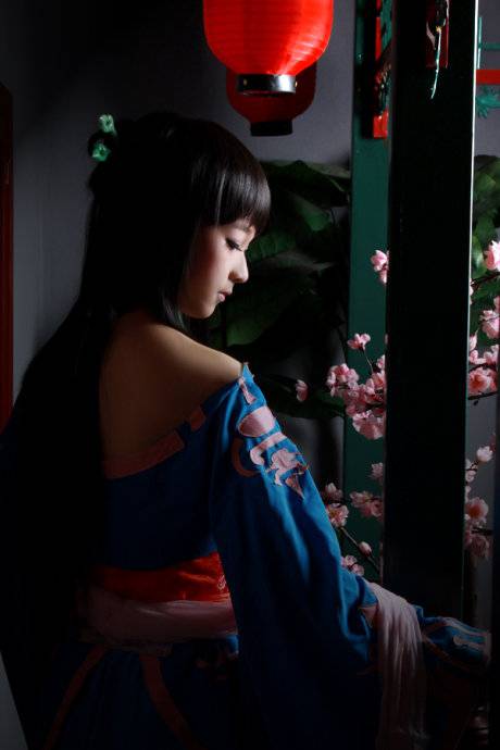 清纯少女cos《仙剑奇侠传4》柳梦璃