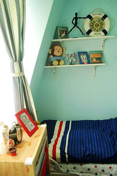 混搭风格70平米小平房唯美小清新装修图片