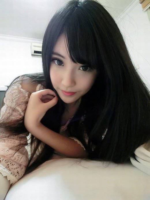 非主流最新甜美女生自拍图片