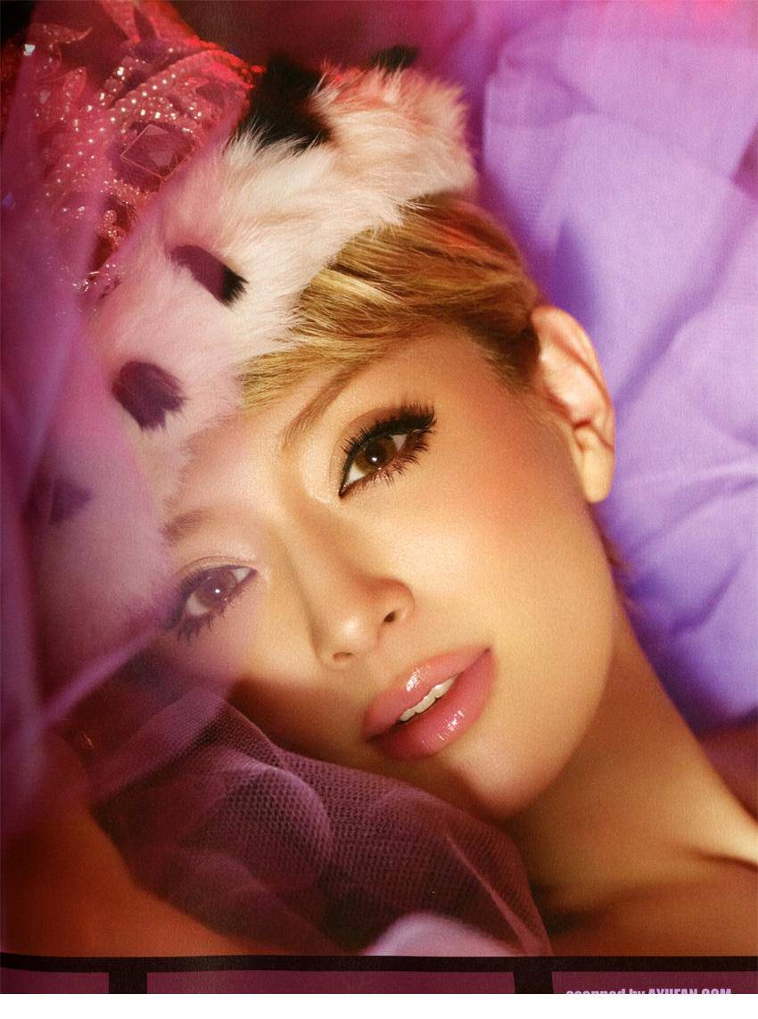 滨崎步化身性感小公主唯美写真