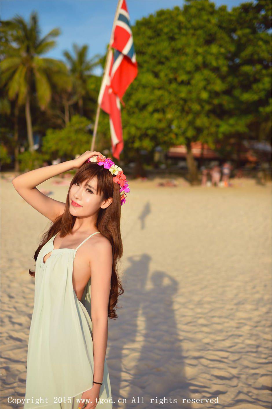 可爱性感美女程小烦普吉岛唯美旅拍