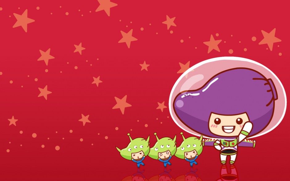 可爱的芒果仔高清电脑壁纸