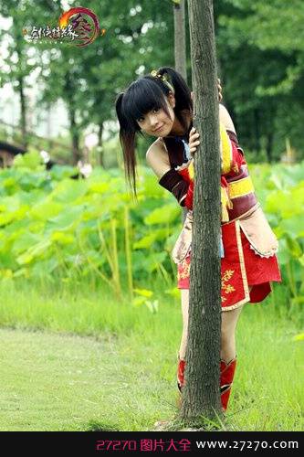 《剑网3》清纯可人萝莉cos