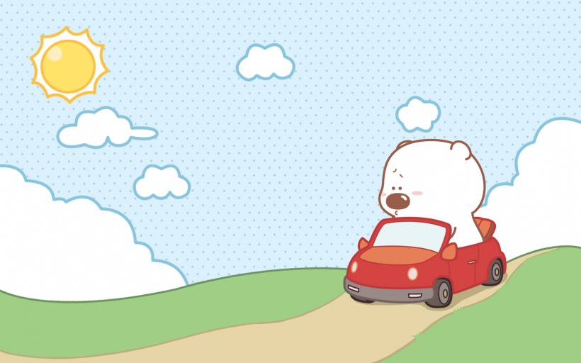 可爱的胖胖小囧熊高清电脑壁纸