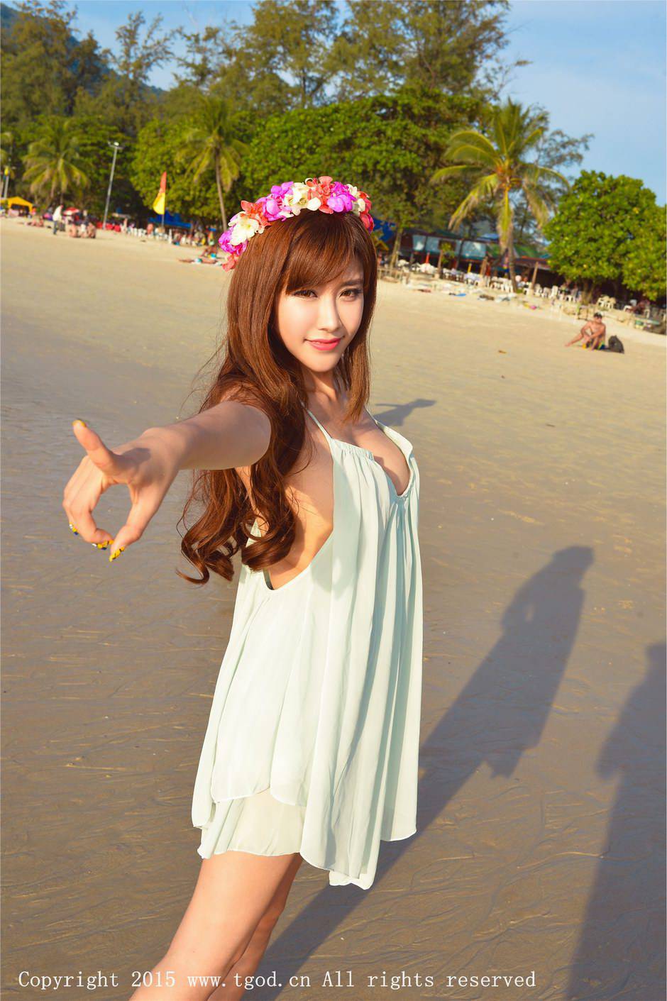 可爱性感美女程小烦普吉岛唯美旅拍
