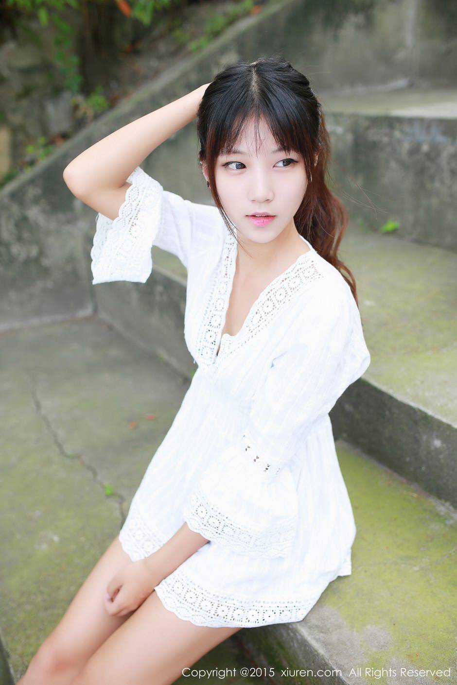 秀人网清纯女孩徐畅甜美迷人写真照