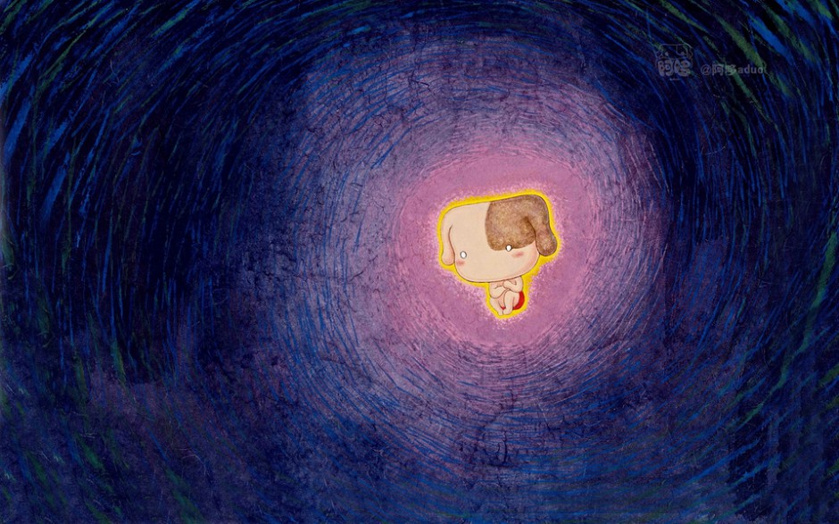 温馨卡通动漫小狗阿哆图片