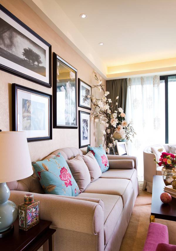 古典欧式混搭公寓装修效果图