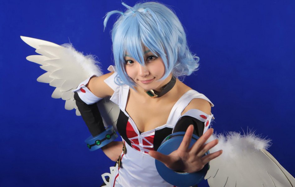 守护之剑甜美萝莉cosplay写真