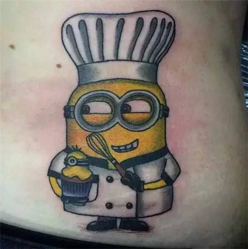 非主流小黄人动漫纹身图片欣赏