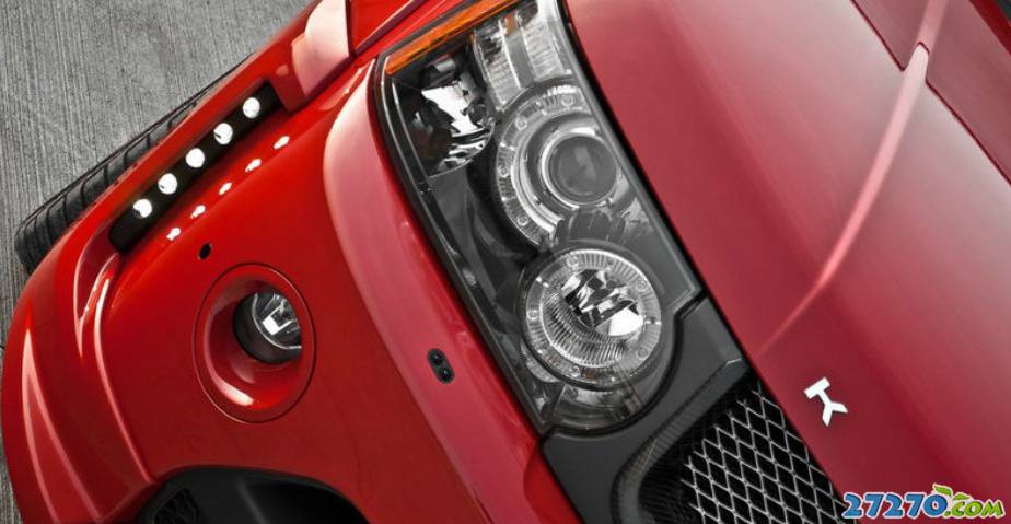 精致改装 鲜红色路虎揽胜