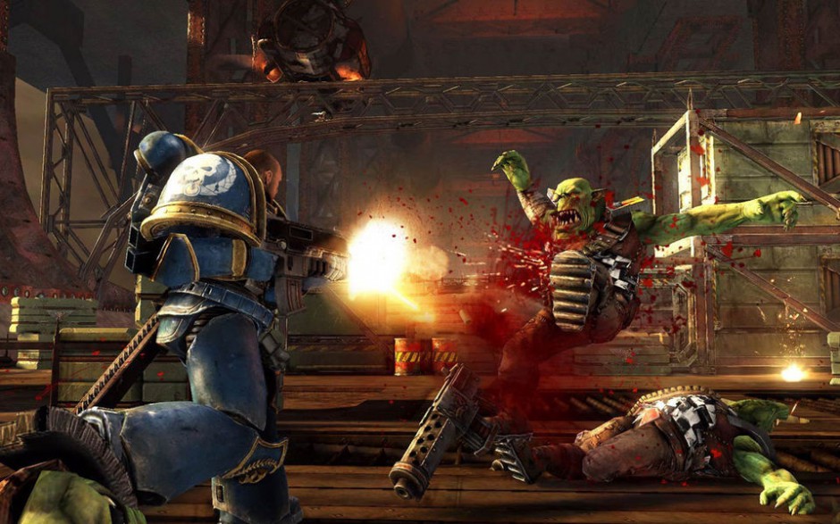 《战锤40K：星际战士》游戏战斗界面图片