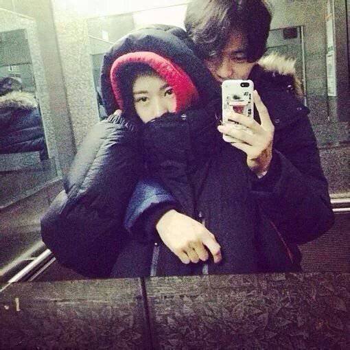 情侣唯美自拍图片正面