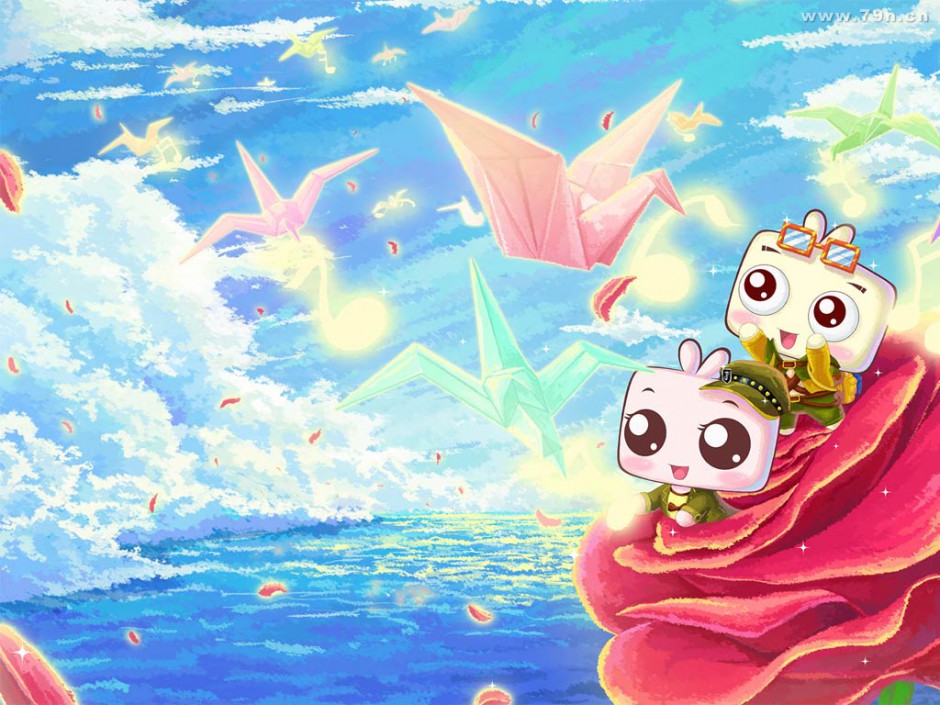 最新可爱卡通动漫高清壁纸精选