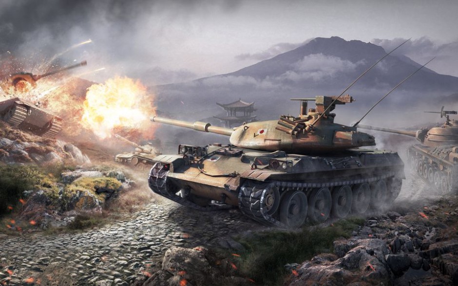 战争网游坦克世界游戏图片